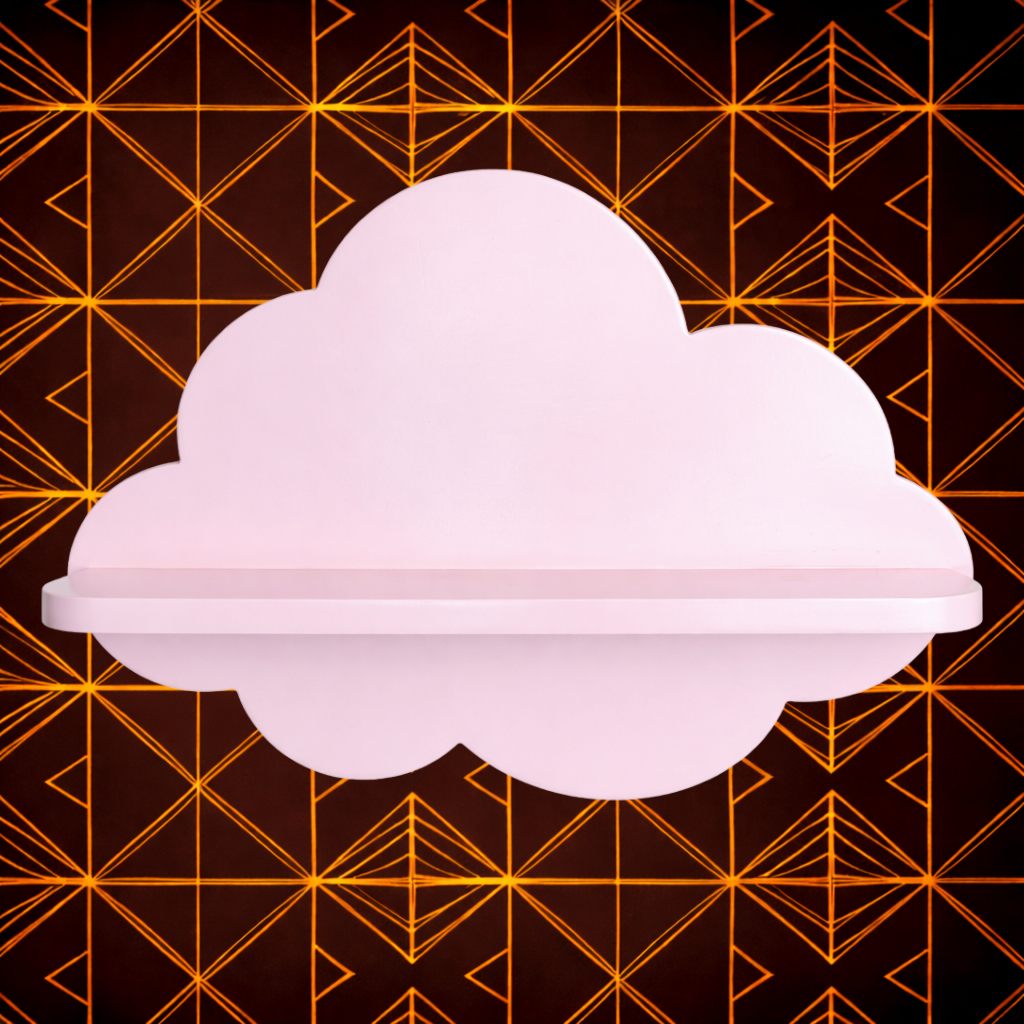 3 Set Cloud-Shaped Wall Mounted Floating Shelf