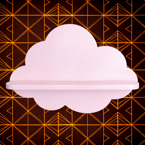 3 Set Cloud-Shaped Wall Mounted Floating Shelf