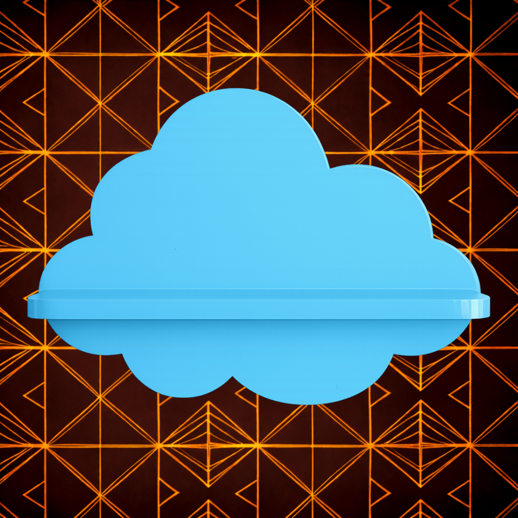 3 Set Cloud-Shaped Wall Mounted Floating Shelf