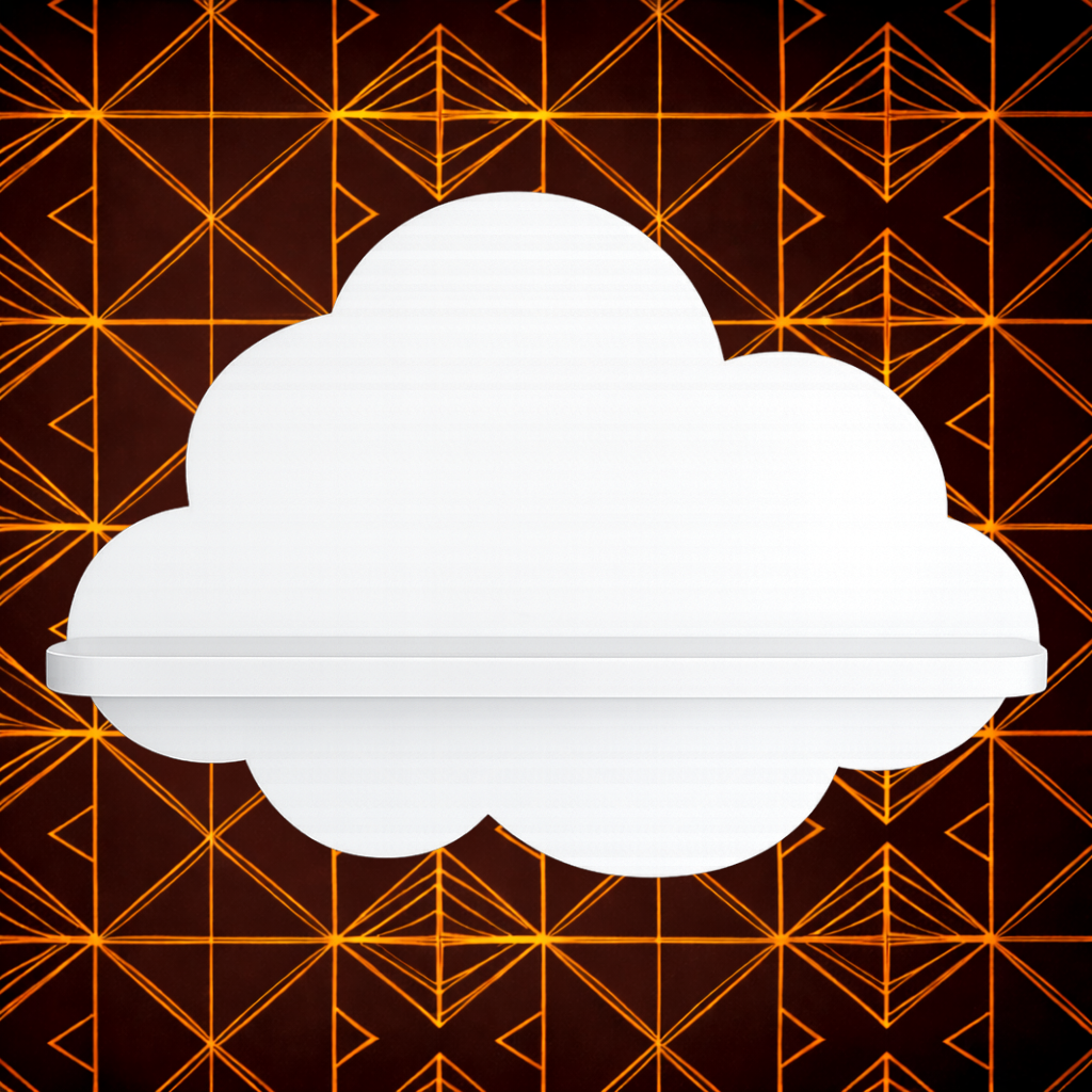 3 Set Cloud-Shaped Wall Mounted Floating Shelf