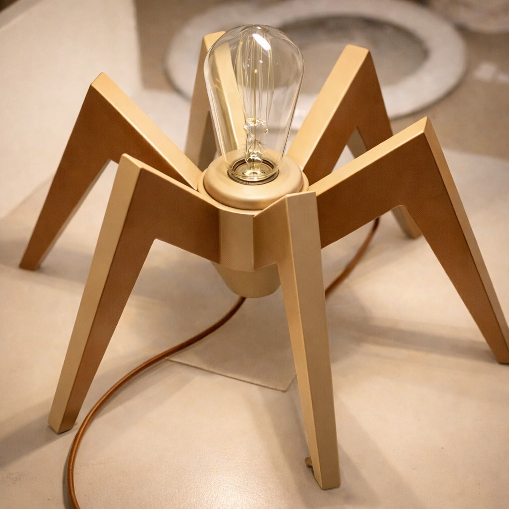 Modern Spider-Shaped Table Lamp